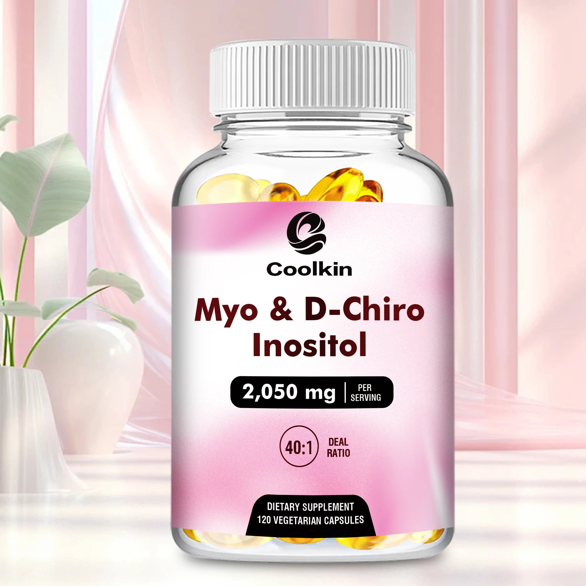 Myo & D-Chiro Inositol Capsules for Hormone & Fertility Support