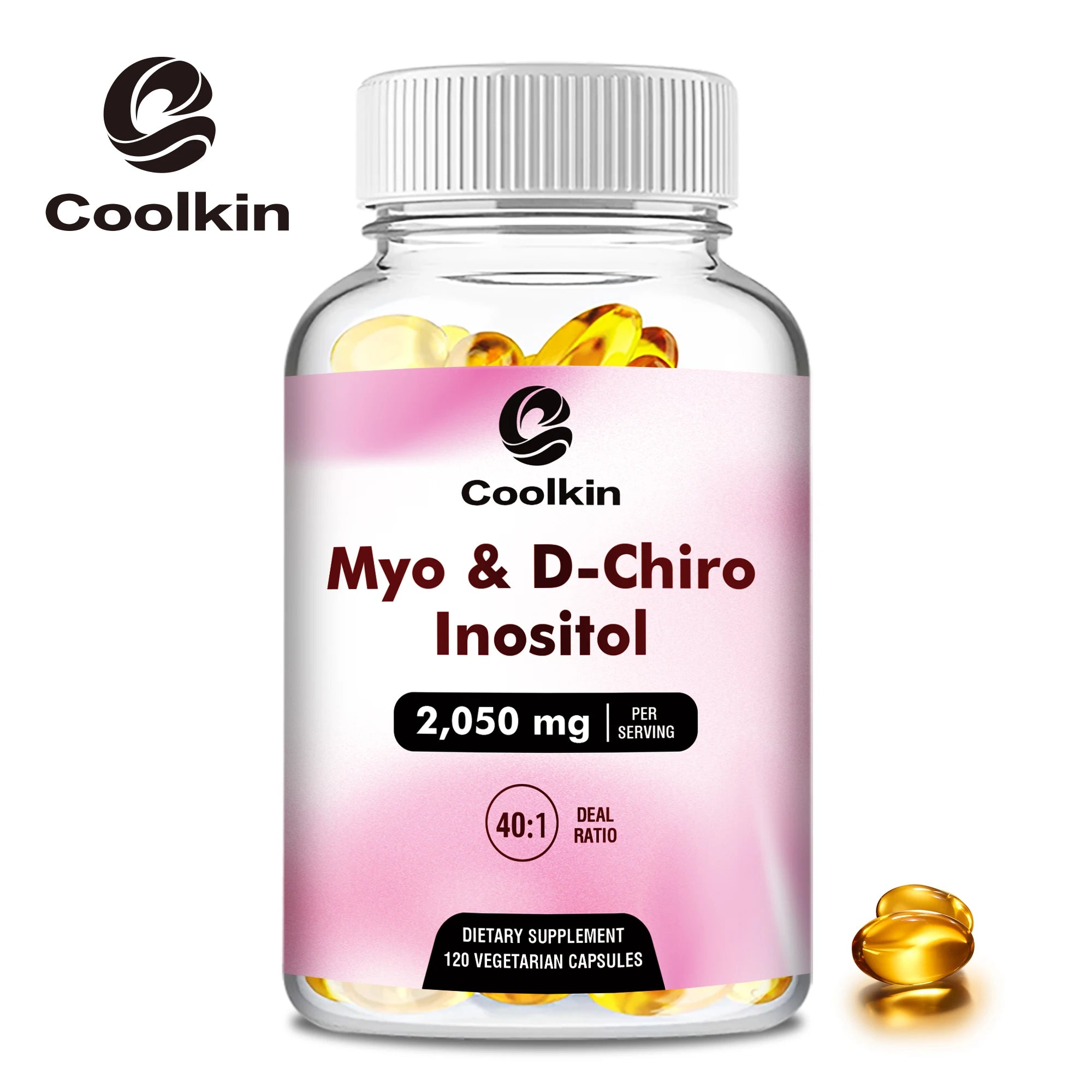 Myo & D-Chiro Inositol Capsules for Hormone & Fertility Support