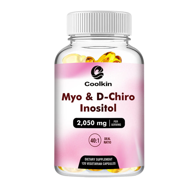 Myo & D-Chiro Inositol Capsules for Hormone & Fertility Support