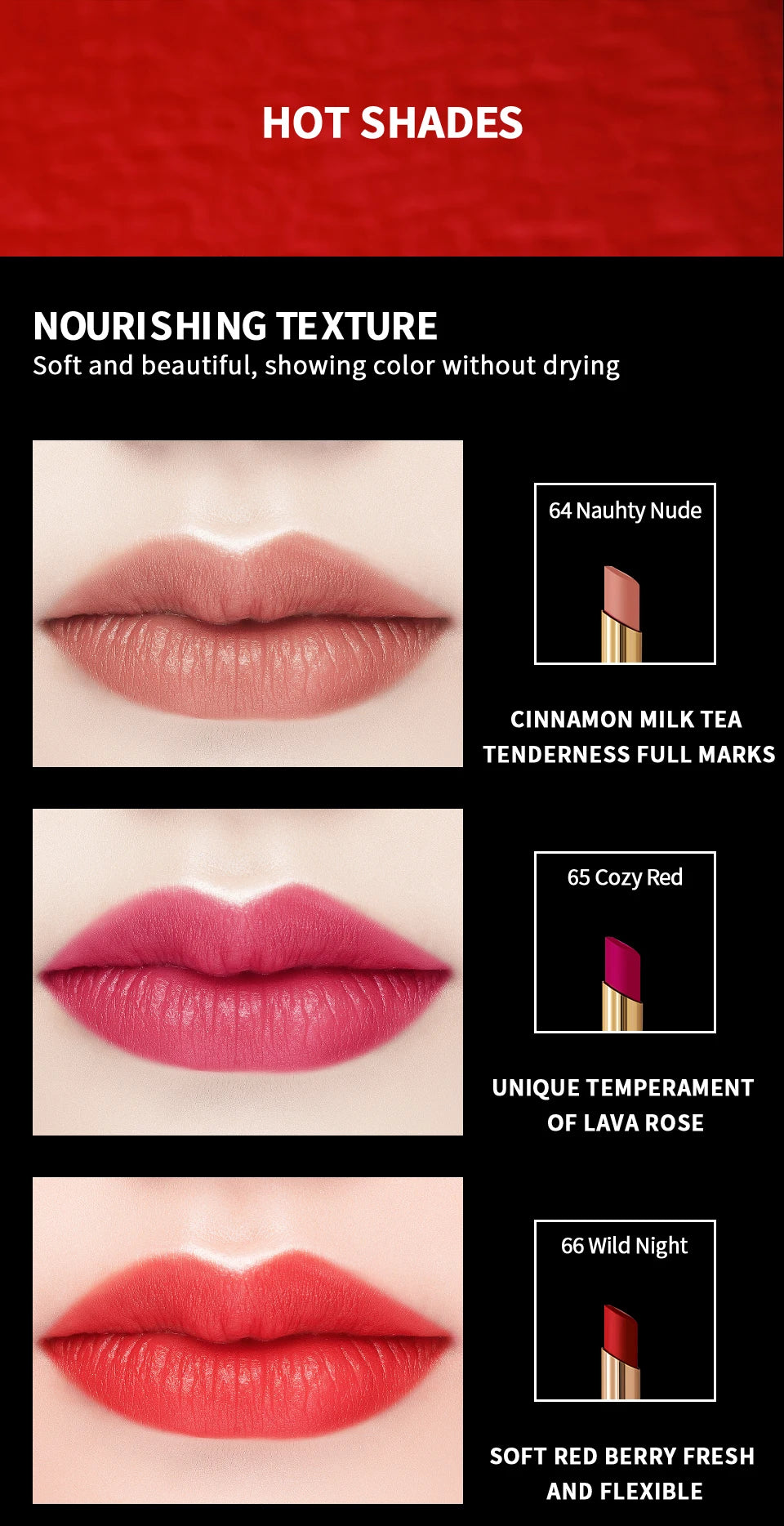 💄 CHARMACY 16 Colors Waterproof Velvet Lipstick – Long-Lasting Matte Finish