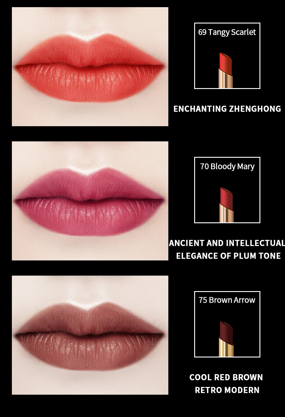 💄 CHARMACY 16 Colors Waterproof Velvet Lipstick – Long-Lasting Matte Finish
