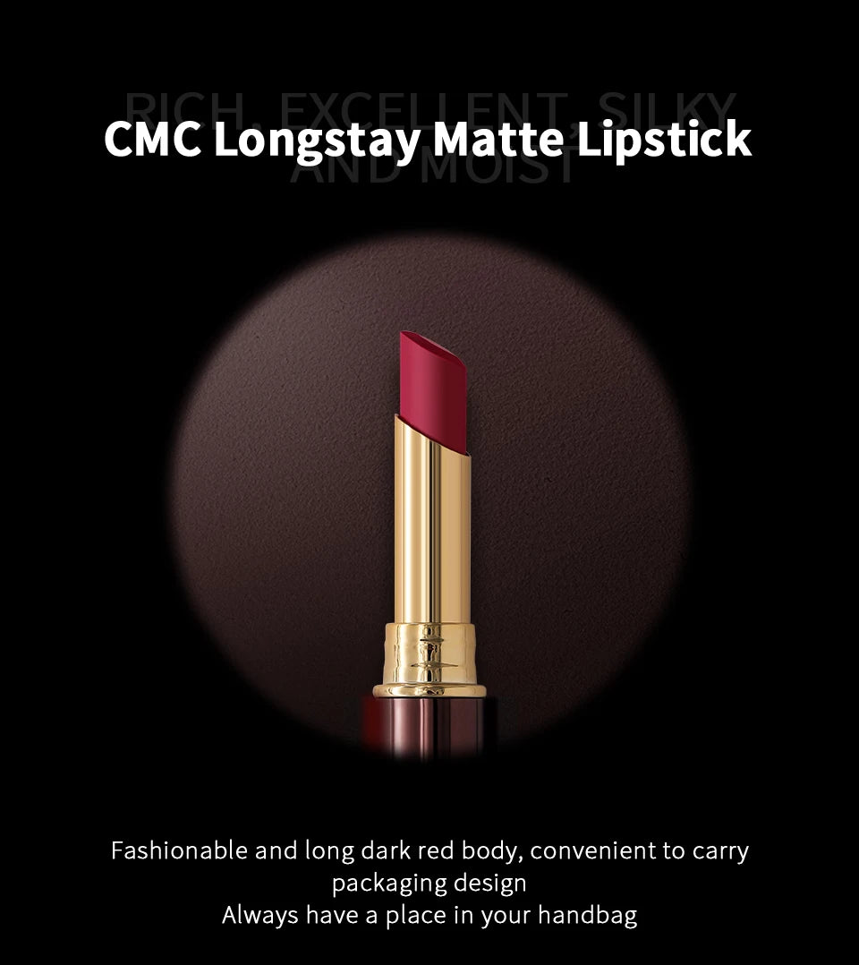 💄 CHARMACY 16 Colors Waterproof Velvet Lipstick – Long-Lasting Matte Finish