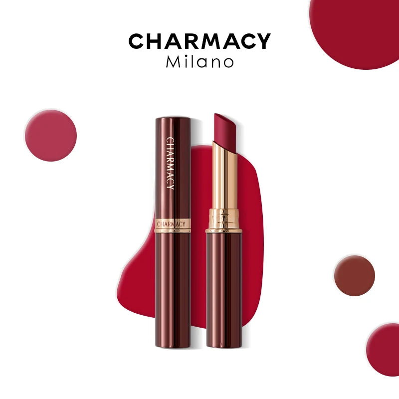 💄 CHARMACY 16 Colors Waterproof Velvet Lipstick – Long-Lasting Matte Finish