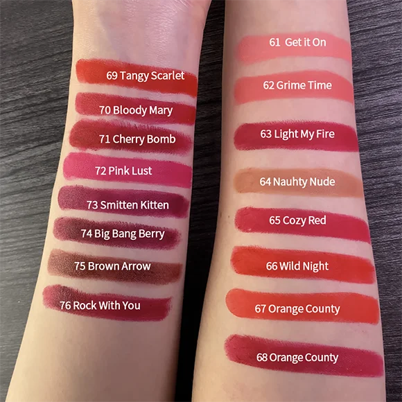 💄 CHARMACY 16 Colors Waterproof Velvet Lipstick – Long-Lasting Matte Finish