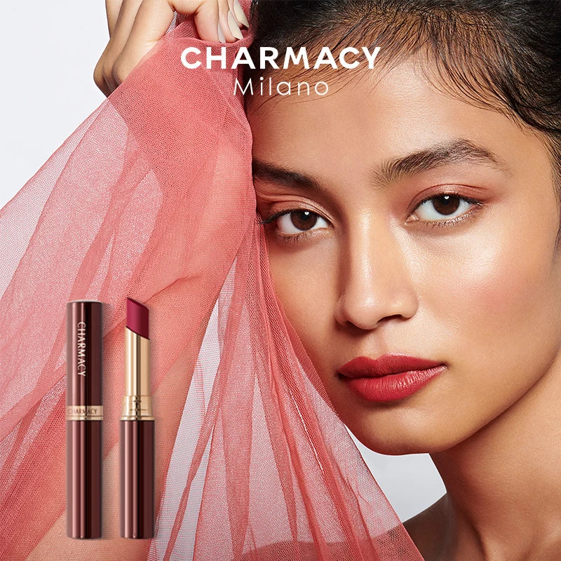 💄 CHARMACY 16 Colors Waterproof Velvet Lipstick – Long-Lasting Matte Finish