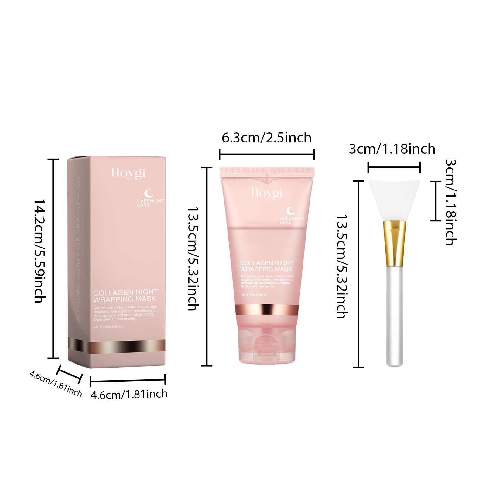 🌙 Collagen Overnight Wrapping Peel Off Facial Mask – Deep Hydration & Skin Renewal