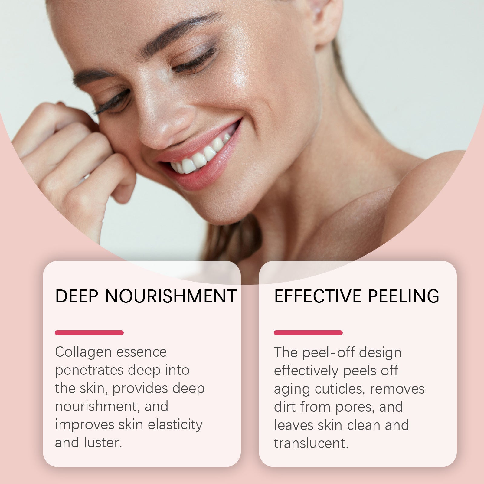 🌙 Collagen Overnight Wrapping Peel Off Facial Mask – Deep Hydration & Skin Renewal