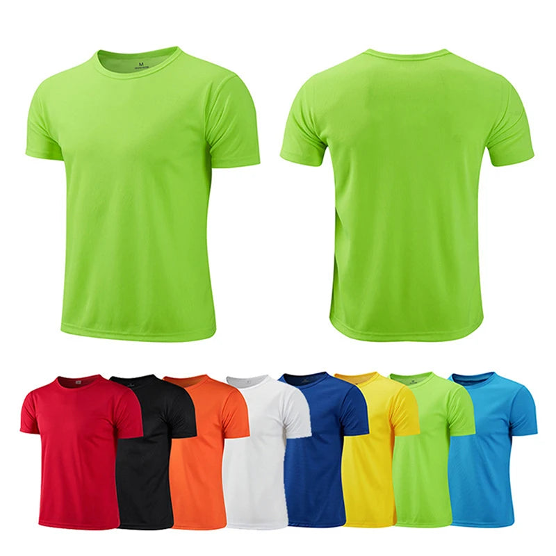 🏃‍♂️ 2025 Men’s Running & Soccer Jersey Quick-Dry Compression Shirt