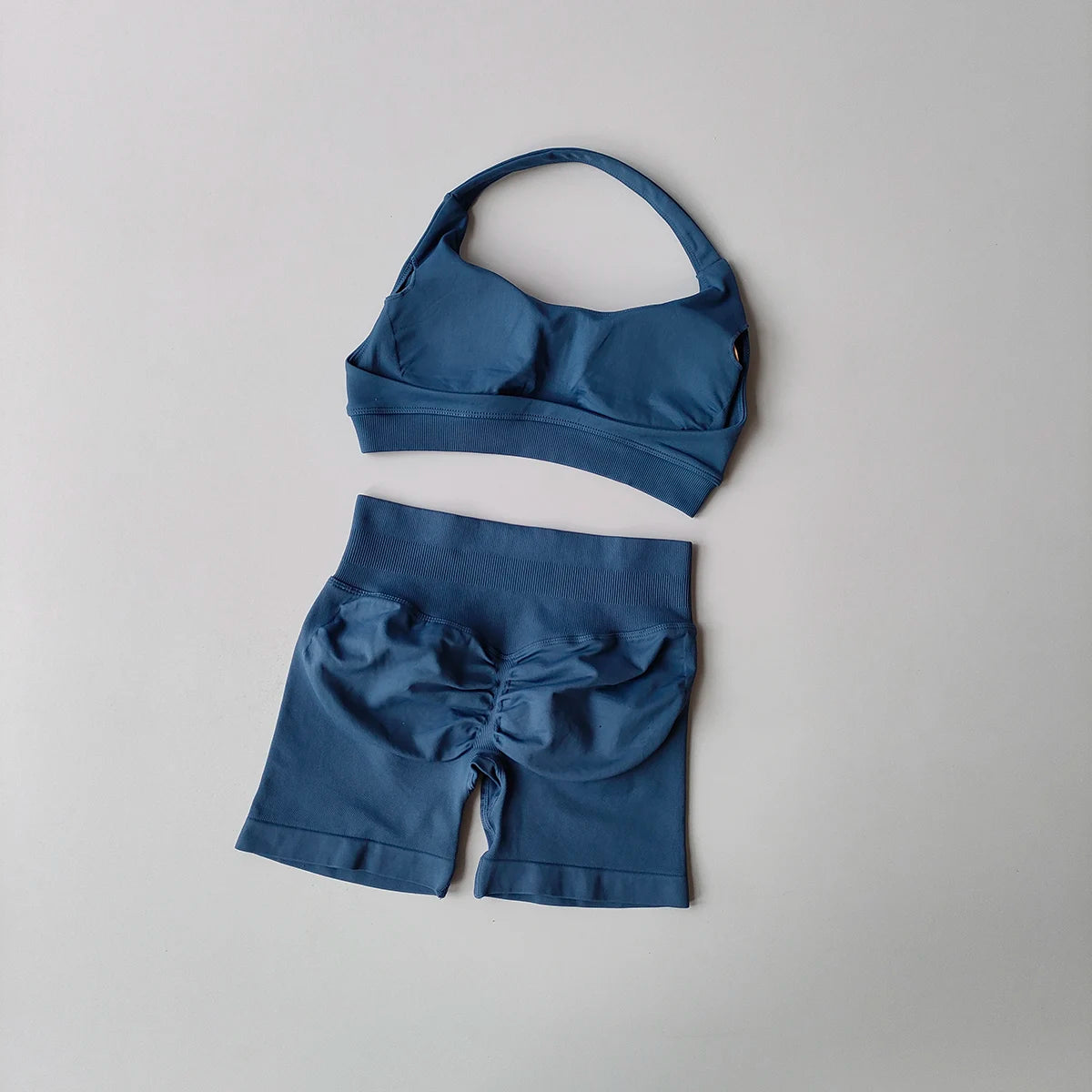 :  🧘‍♀️ 2 Pieces Seamless Yoga Set – Women’s Sports Bra & Shorts Workout Outfit