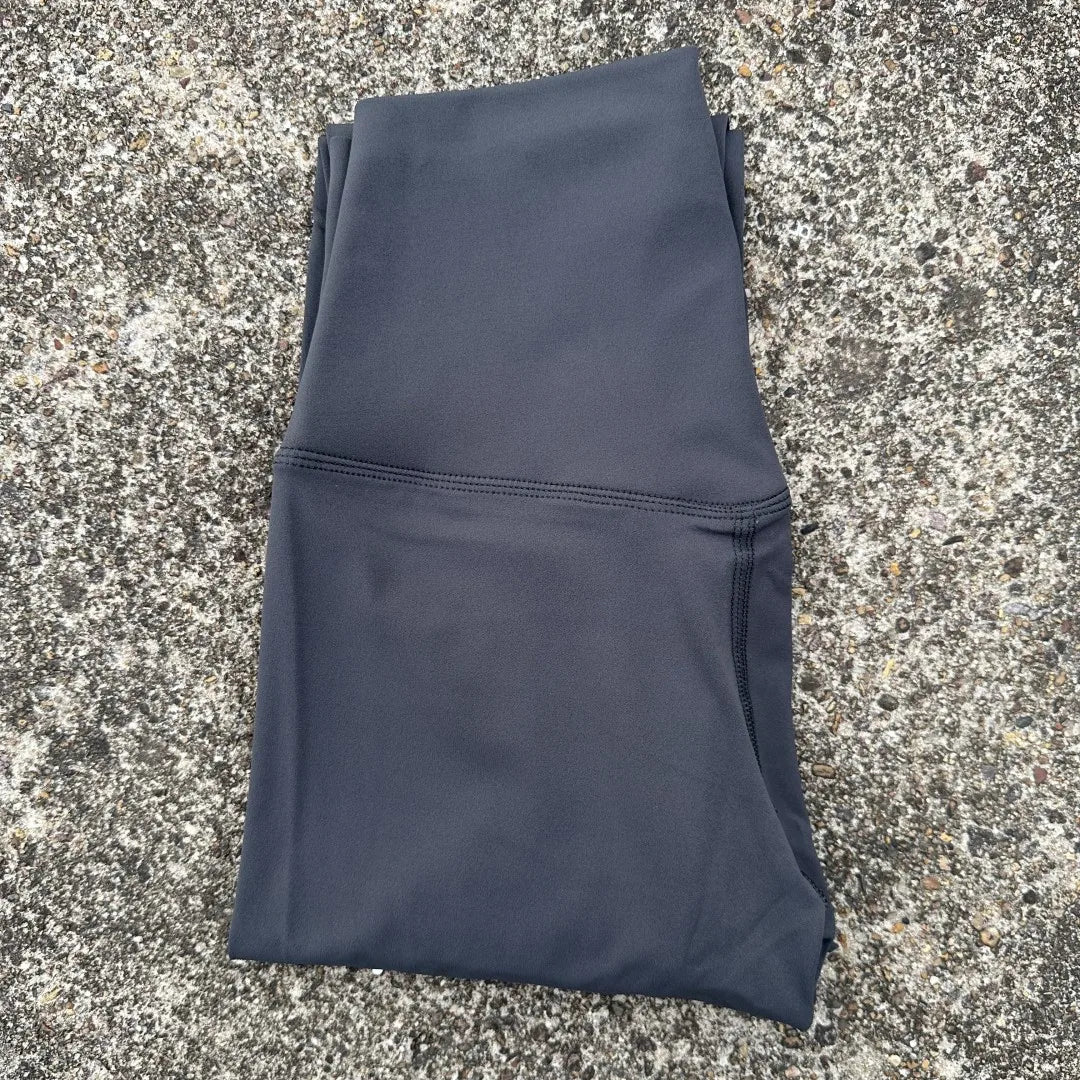🧘 Solid Color High Waist Yoga Leggings – Buttery Soft Women’s Sport Pants