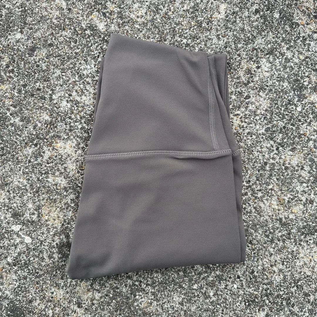 🧘 Solid Color High Waist Yoga Leggings – Buttery Soft Women’s Sport Pants