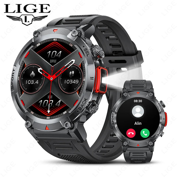 LIGE Flashlight Smartwatch