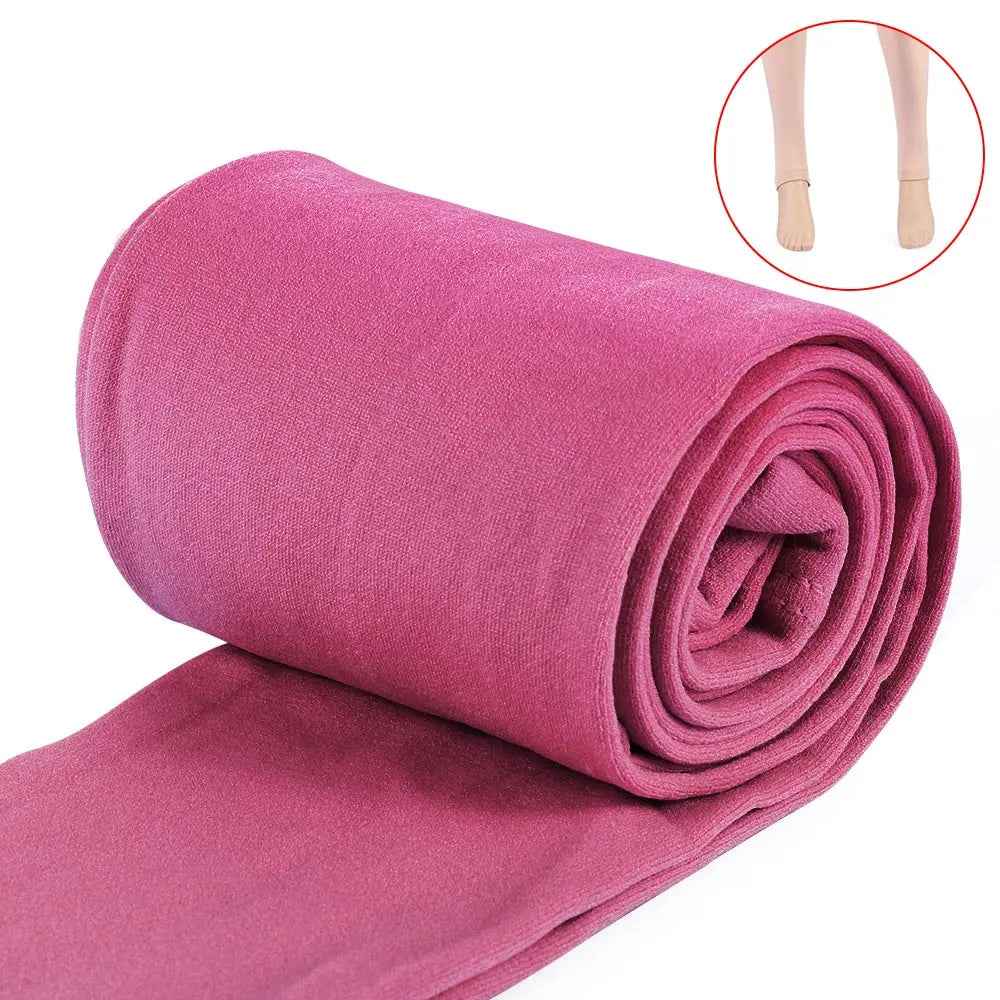 ❄️ Women’s Winter Thermal Warm Thick Pantyhose – Fluff Lined Slim Leggings