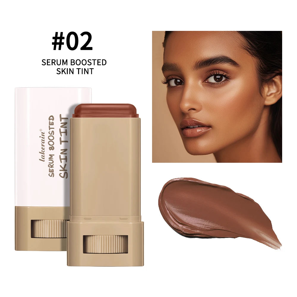 Serum-Boosted Stick Foundation – Smooth, Plump & Glow On the Go