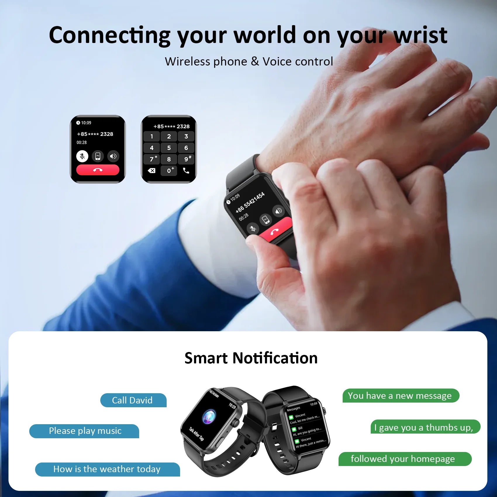 Baolubao 1.85" Smartwatch
