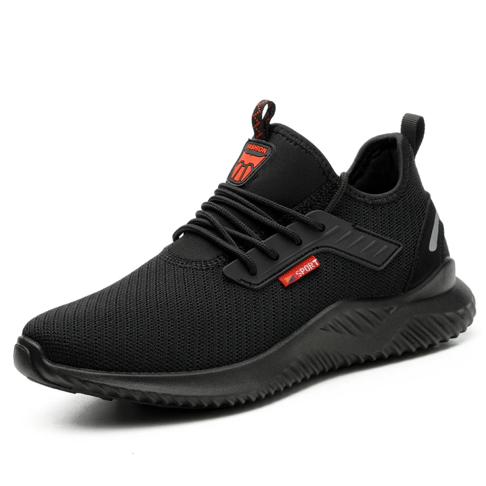 🛠️ Steel Toe Work Sneakers – Indestructible Safety & Style