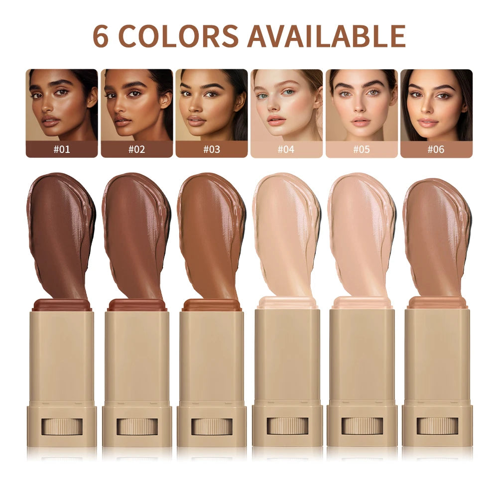 Serum-Boosted Stick Foundation – Smooth, Plump & Glow On the Go