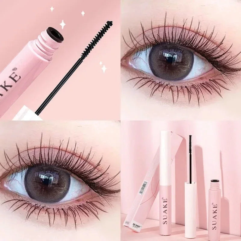 💫 Silk Fiber Matte Mascara – Ultra-Fine Brush Lengthening & Curling