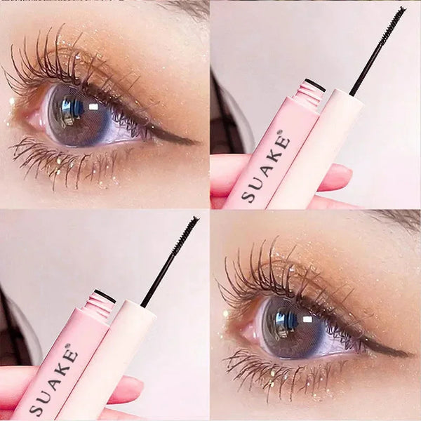 💫 Silk Fiber Matte Mascara – Ultra-Fine Brush Lengthening & Curling