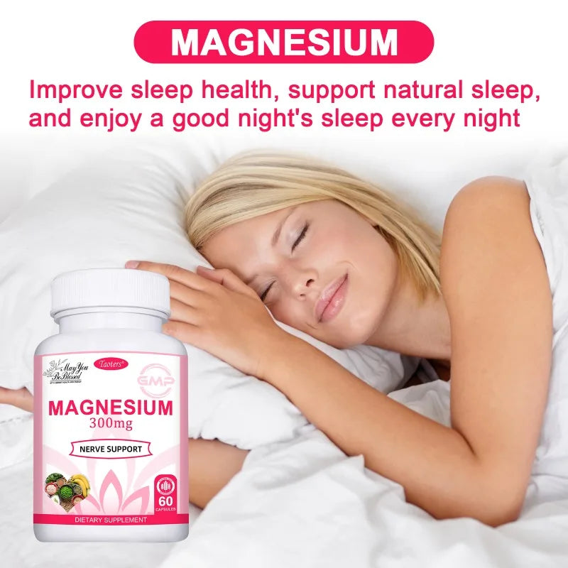 Triple Magnesium Complex 300 mg (Glycinate, Malate & Citrate)