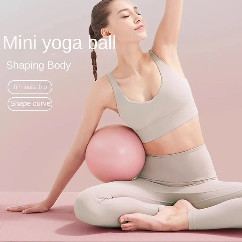 🧘‍♀️ Women’s Gym Yoga Fitness Mini Ball – 25cm Thickened Anti-Explosion Pilates Ball