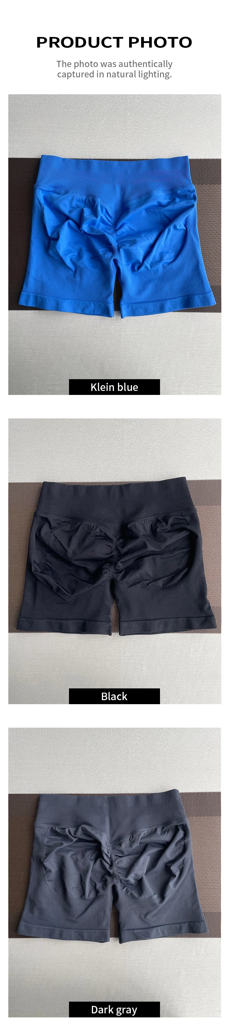 🩷 TKITK Women’s Seamless Shorts – Fitness, Yoga & Cycling Wear