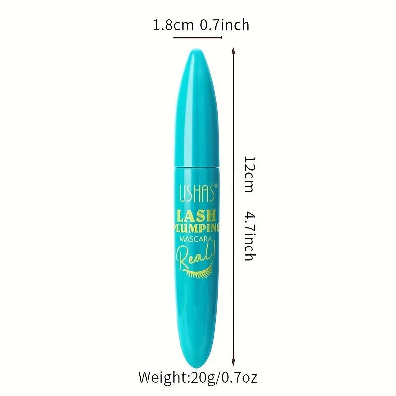🌟 USHAS Ultra Long Lasting 4D Waterproof Mascara – Fiber Lash Extension
