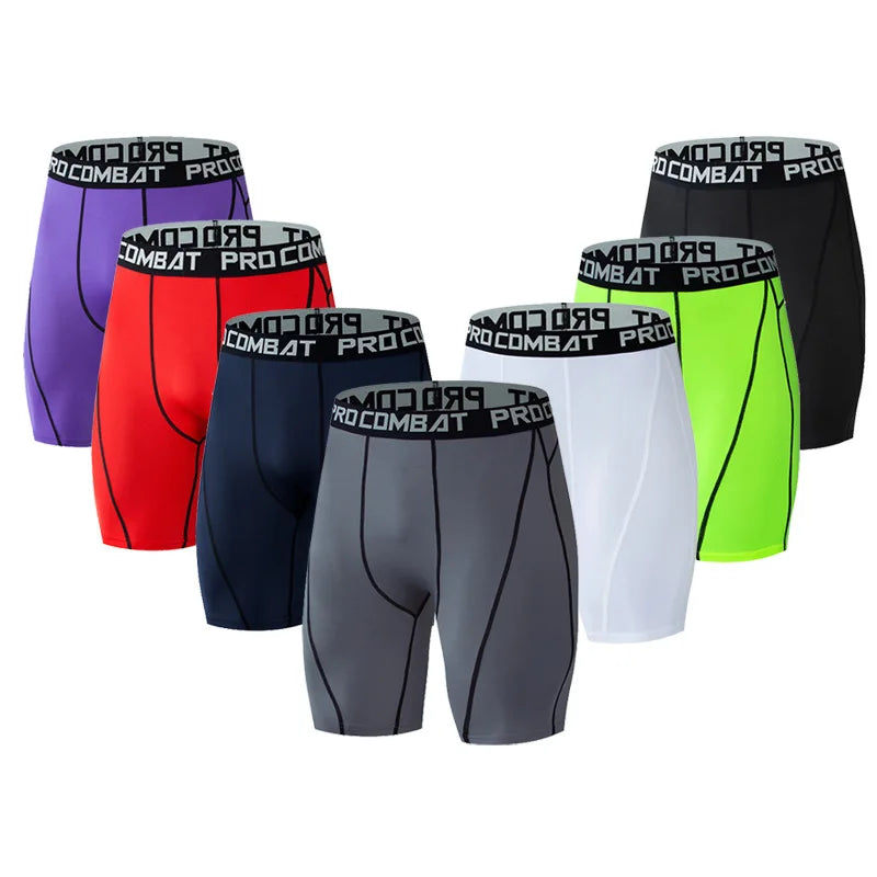 :  💪 Men’s Bodybuilding Compression Workout Shorts – Muscle Alive