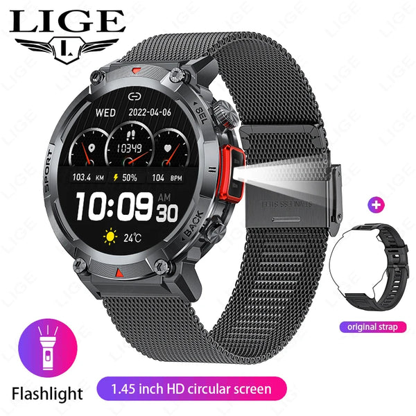 LIGE Flashlight Smartwatch