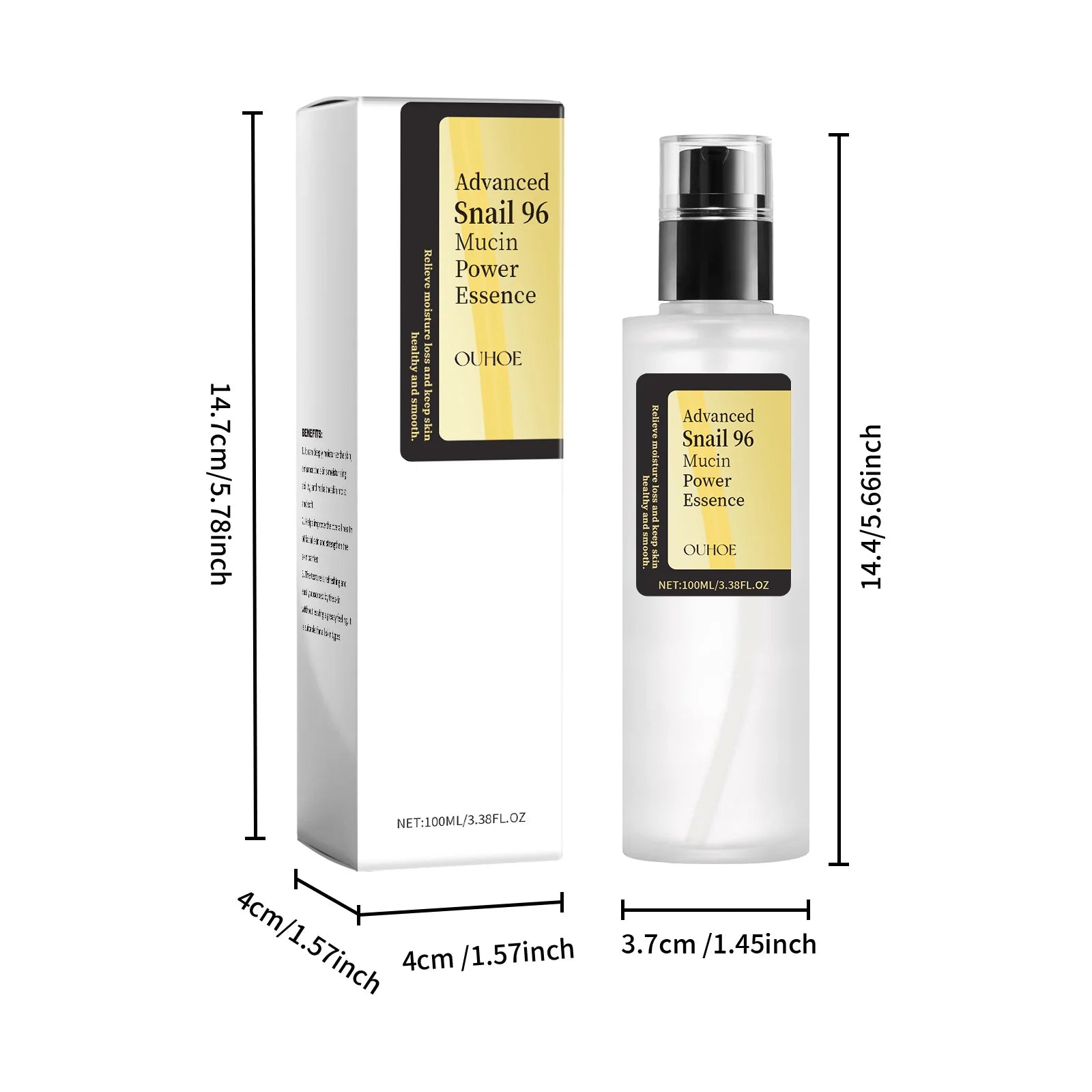 :  🐌 Advanced Snail 96 Mucin Power Essence – Hydrating, Repairing & Anti-Aging