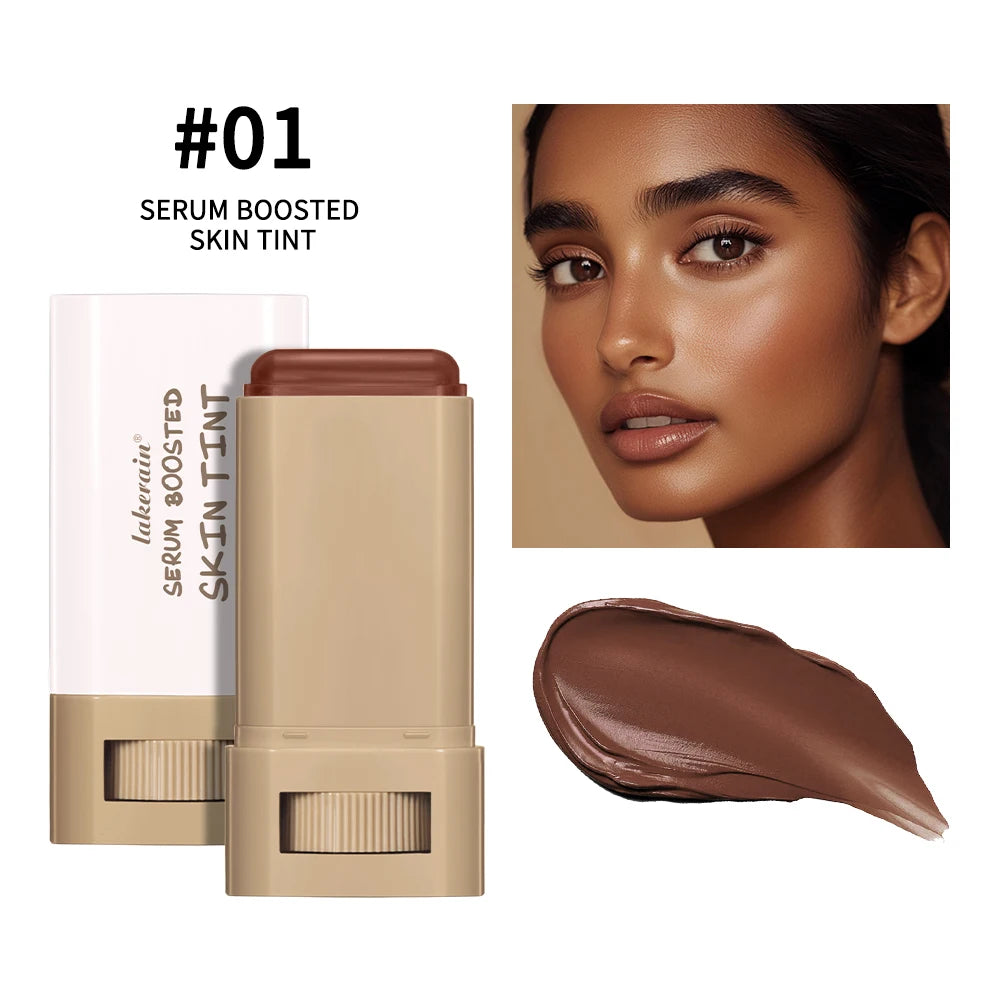 Serum-Boosted Stick Foundation – Smooth, Plump & Glow On the Go