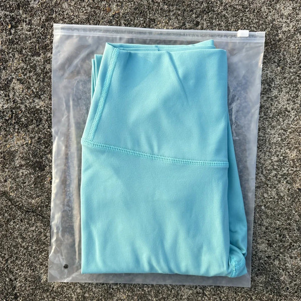 🧘 Solid Color High Waist Yoga Leggings – Soft Athletic Sport Pants