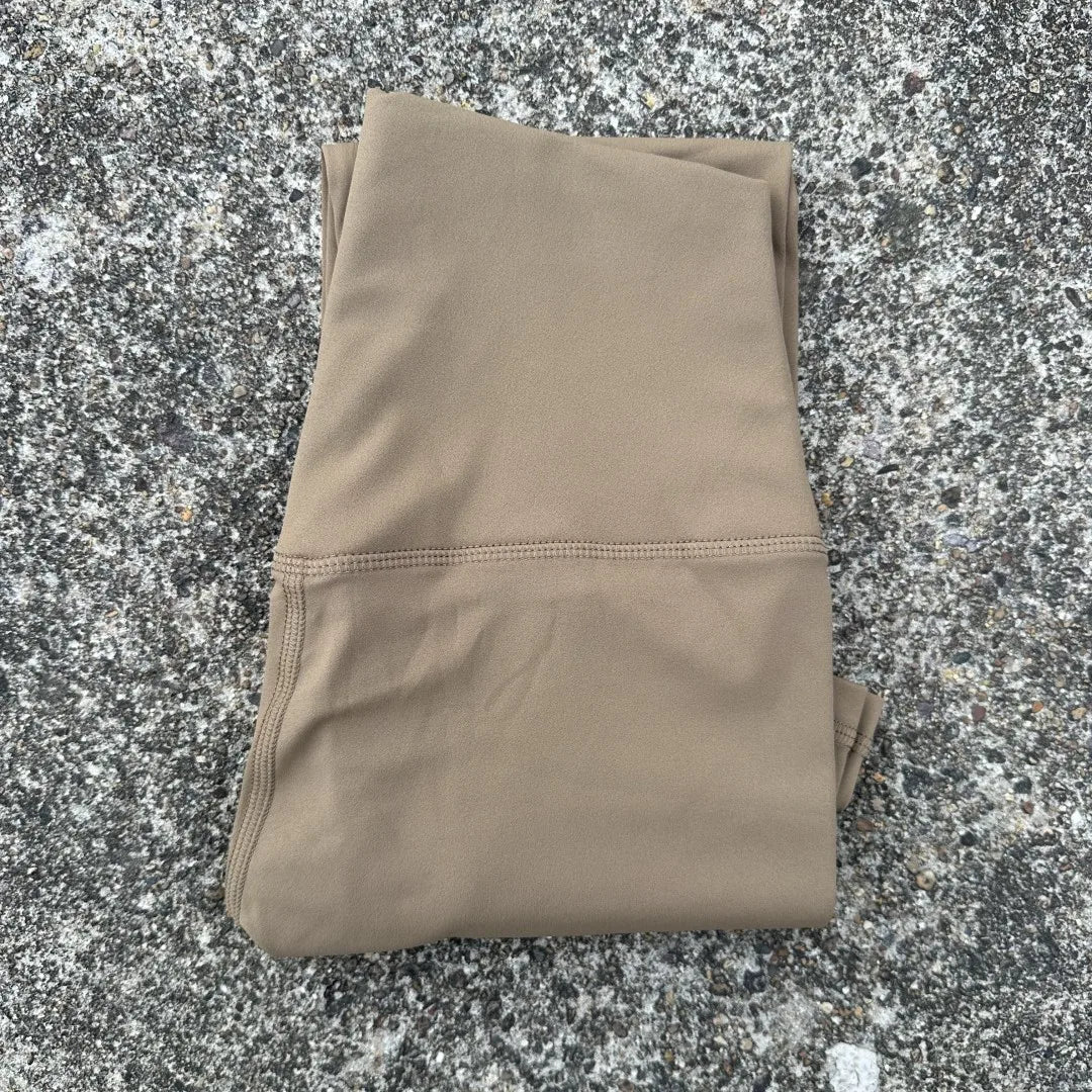 🧘 Solid Color High Waist Yoga Leggings – Buttery Soft Women’s Sport Pants