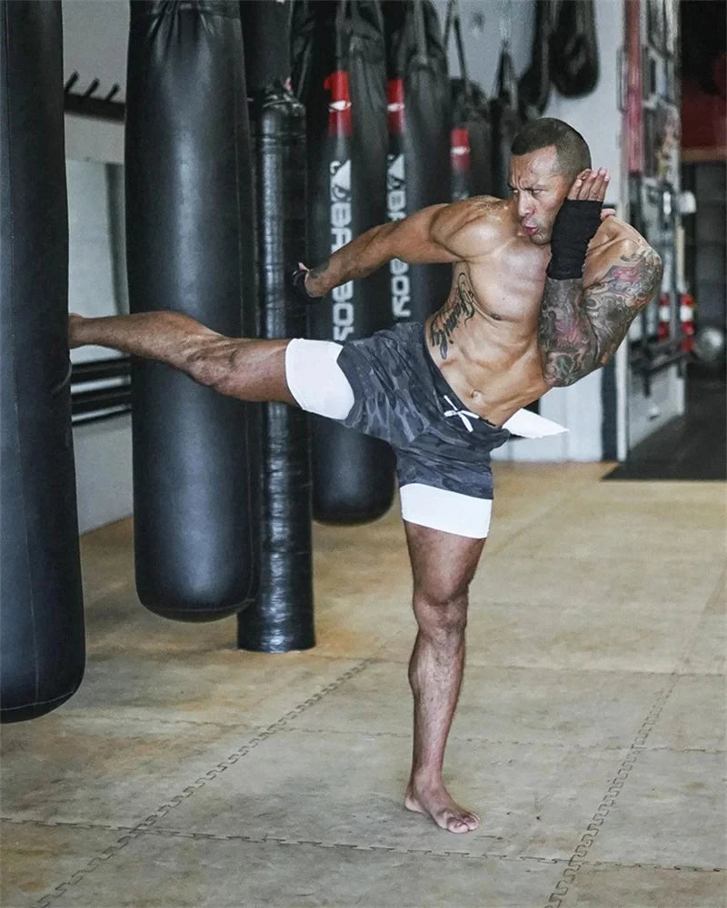🩳 Men’s Multi-Pocket Fitness & Casual Shorts – Everyday Comfort & Performance