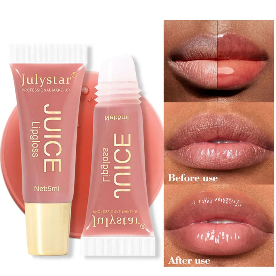 Crystal Clear Jelly Lip Oil – Glossy, Juicy & Ultra-Moisturizing