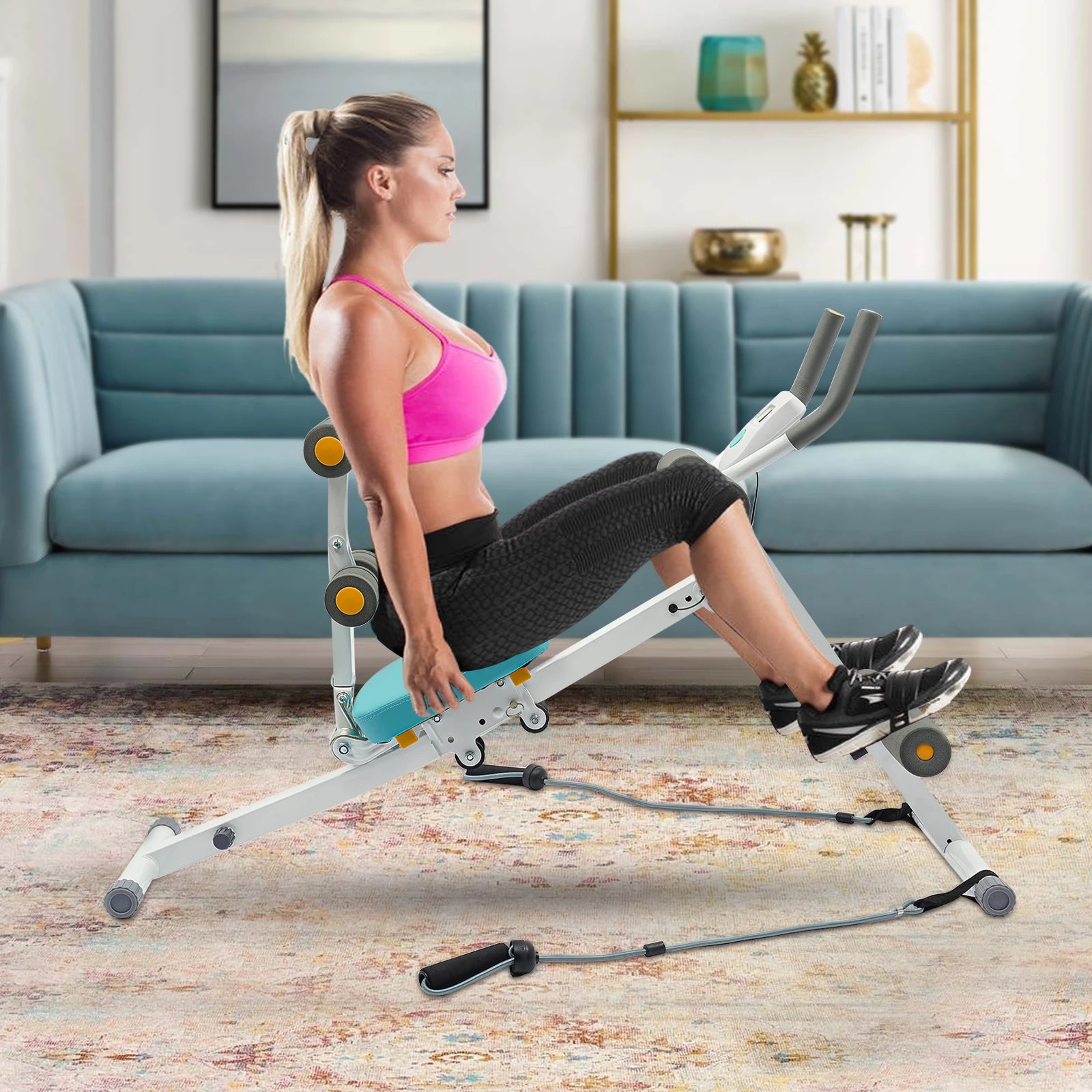 Core Abs Workout Machine – Home Gym Waist Trainer for Full Body