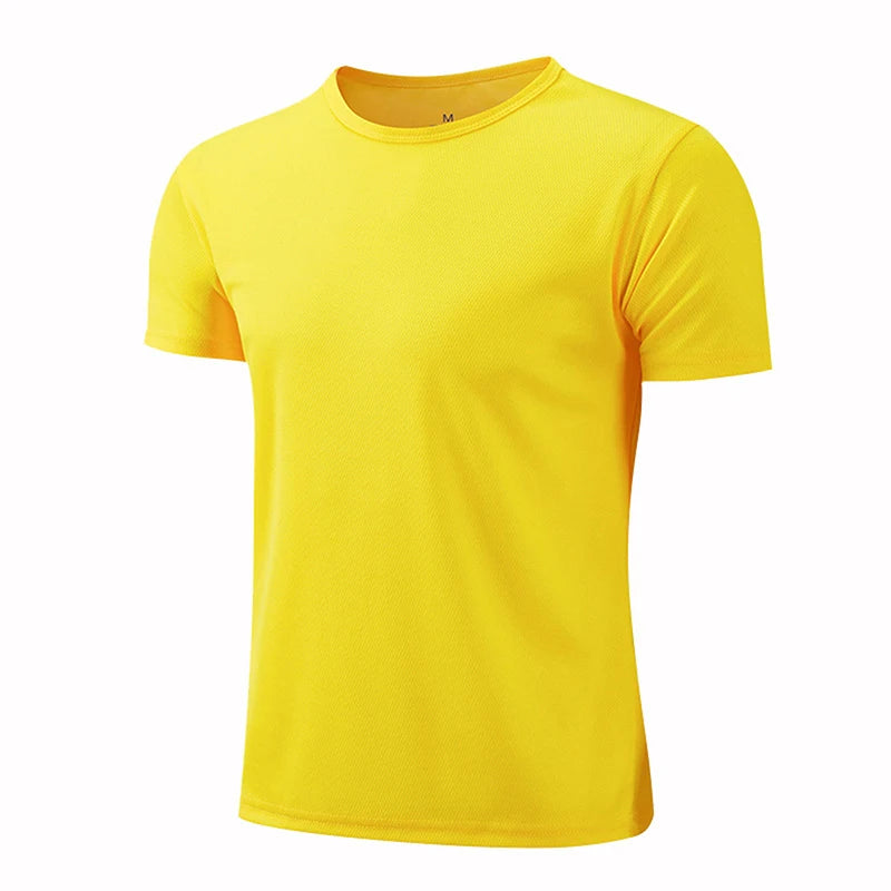 🏃‍♂️ 2025 Men’s Running & Soccer Jersey Quick-Dry Compression Shirt