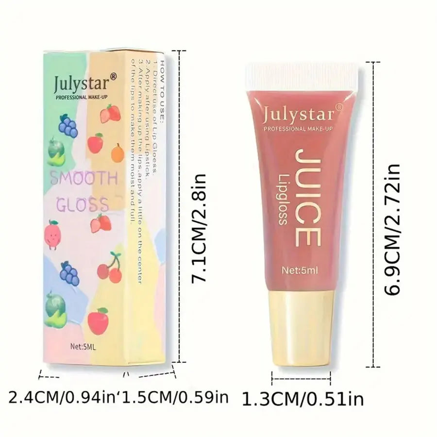 Crystal Clear Jelly Lip Oil – Glossy, Juicy & Ultra-Moisturizing