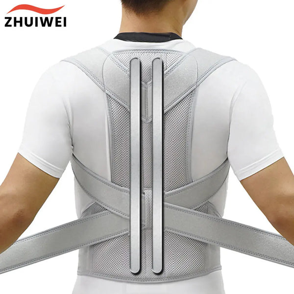 Upper Back Posture Corrector – Clavicle Support for Straight Shoulders & Spine