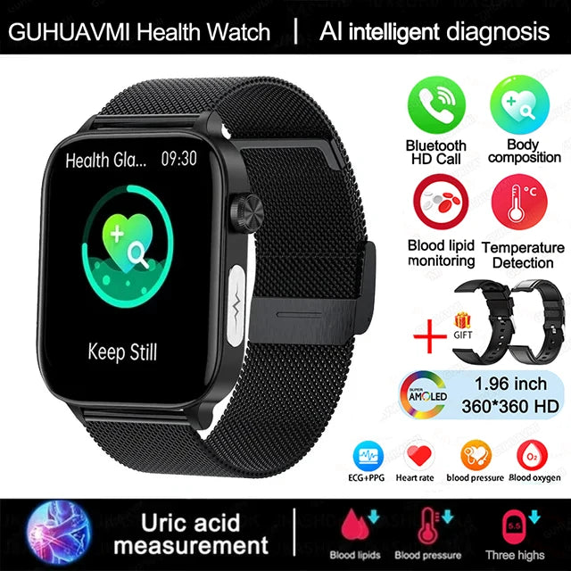 2025 ECG+PPG Smartwatch