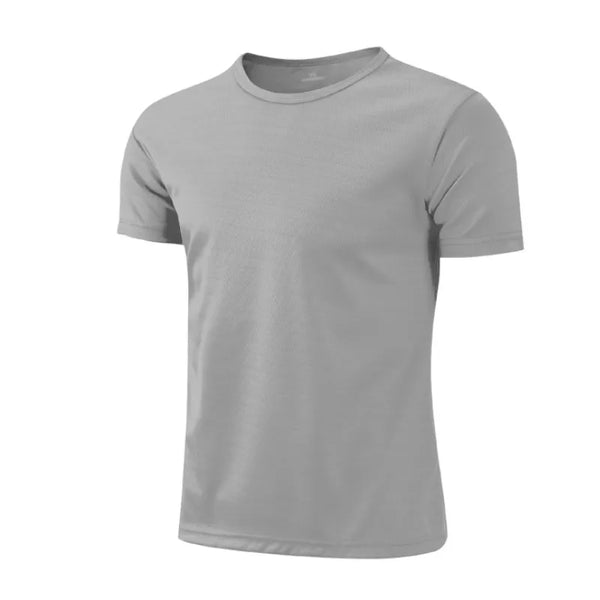 🏃‍♂️ 2025 Men’s Running & Soccer Sportswear T-Shirt – Quick Dry & Compression Fit