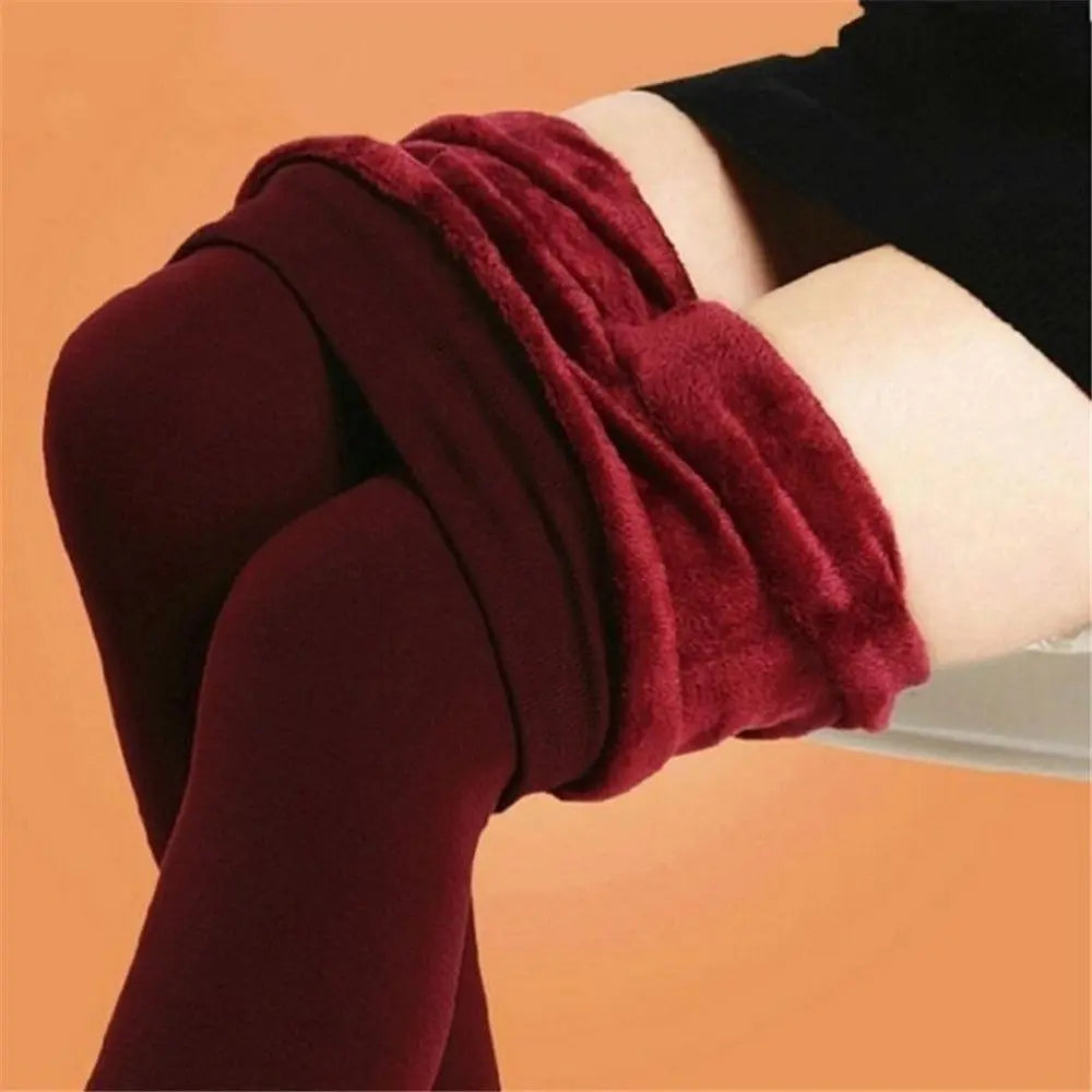 ❄️ Women’s Winter Thermal Warm Thick Pantyhose – Fluff Lined Slim Leggings