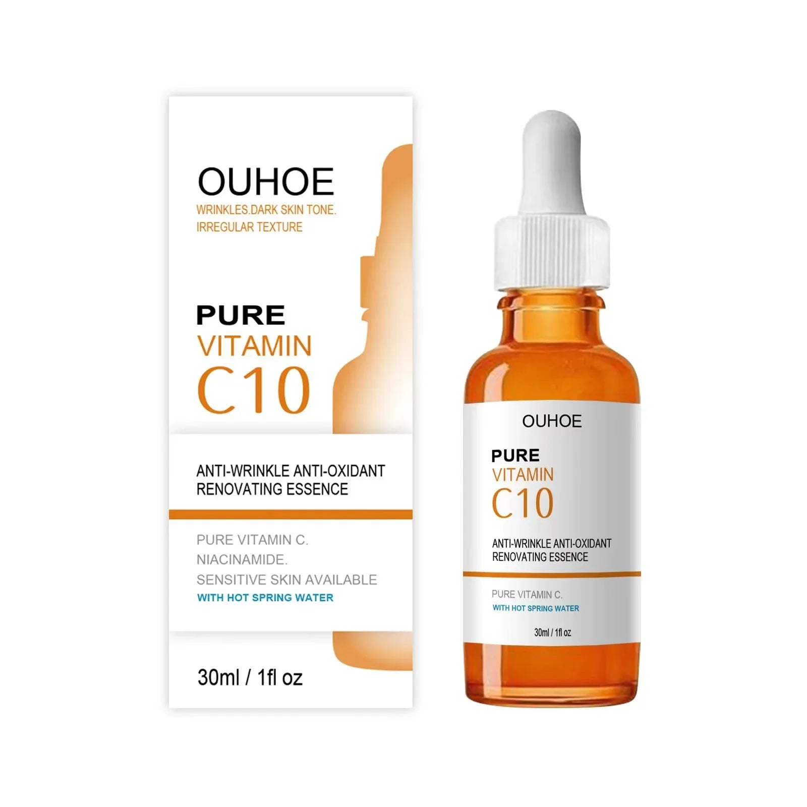 🍊 Vitamin C Wrinkle Remover Face Serum – Lifting, Firming & Brightening