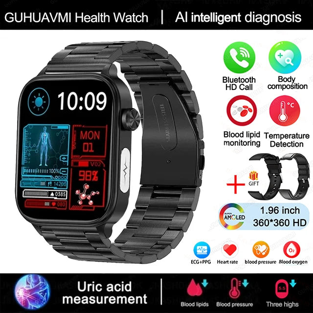 2025 ECG+PPG Smartwatch