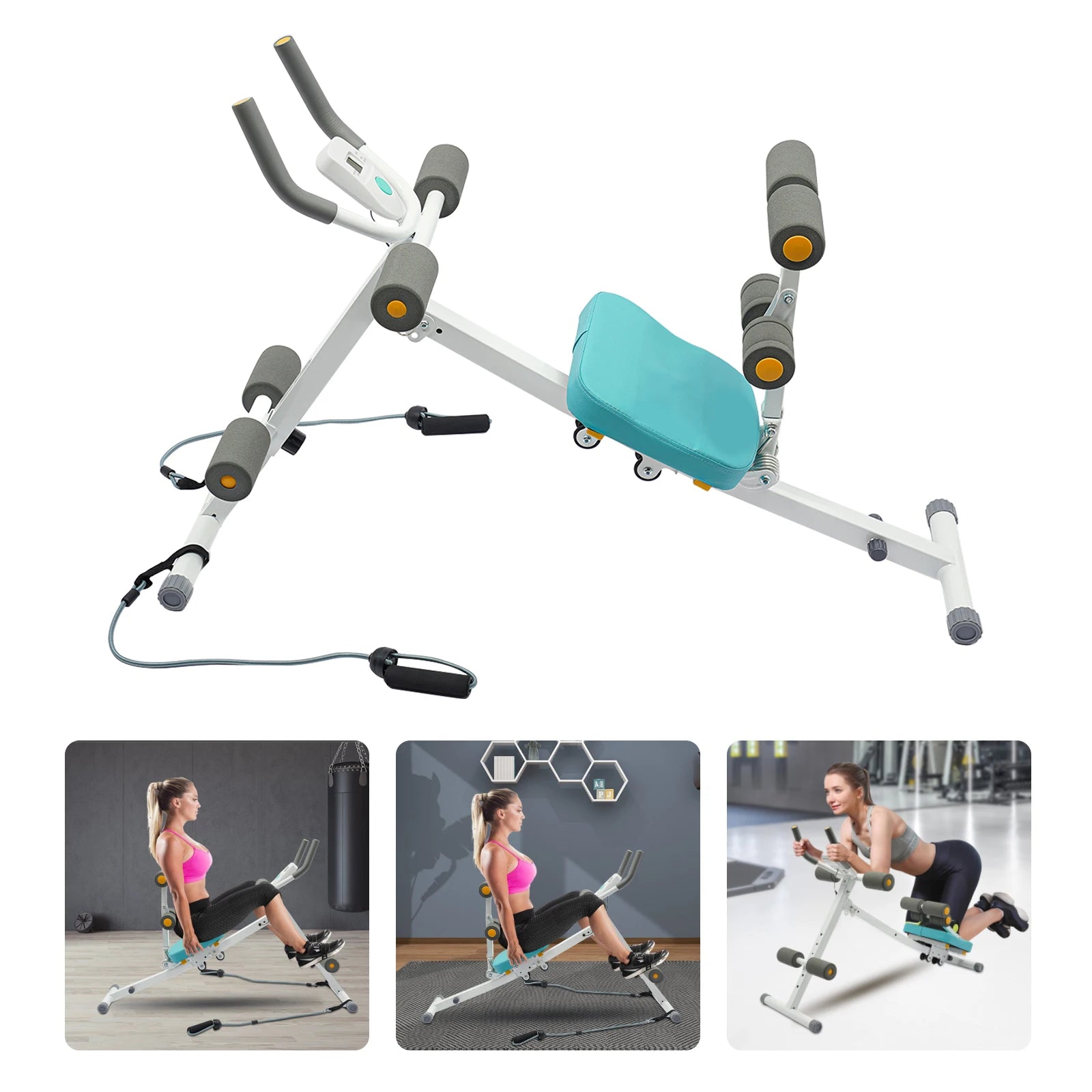 Core Abs Workout Machine – Home Gym Waist Trainer for Full Body