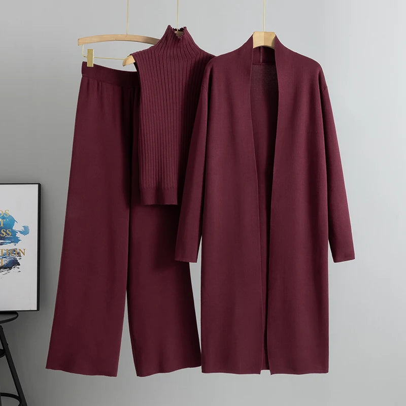 👗 3PCS Solid Tape Patch Tank Top & Pants Set with Coat – Women’s Casual Tracksuit