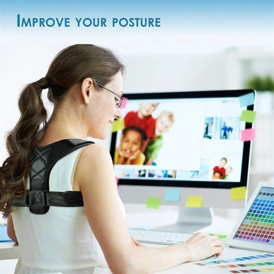 Adjustable Back Shoulder Posture Corrector Belt – Align Your Spine & Boost Confidence
