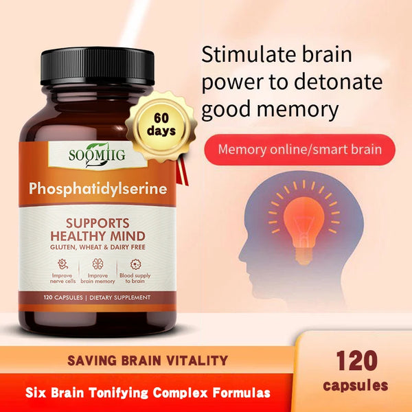 Phosphatidylserine 120 mg Brain Support Capsules