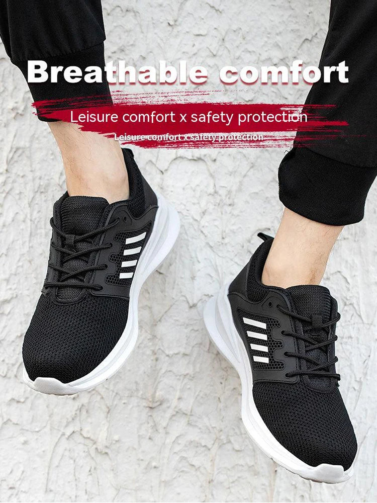 🛠️ Steel Toe Work Sneakers – Indestructible Safety & Style
