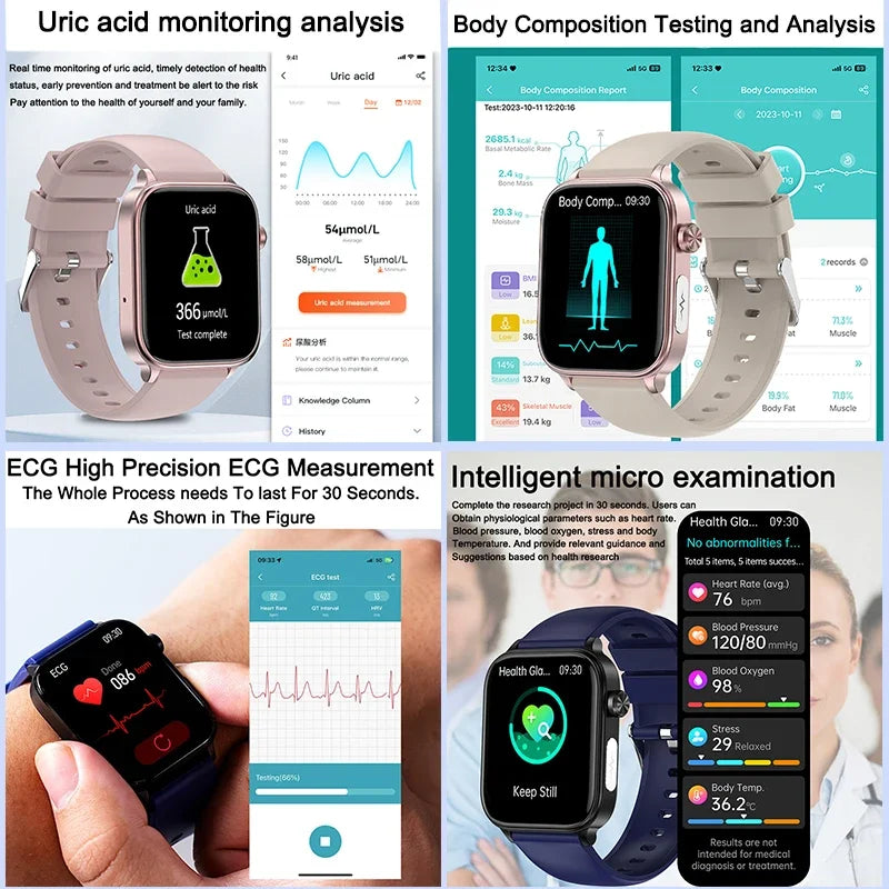 2025 ECG+PPG Smartwatch